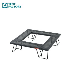 ��10%OFF�N�[�|��!! 5/23 20:00-5/27 1:59�� TENTFACTORY �e���g�t�@�N�g���[ �X�`�[�����[�N�X�t���[4�Z�b�g TF-WLSW-F4 675 BK / �L�����[�o�b�O�t�� ������ ���[�e�[�u�� �e�[�u���Z�b�g �X�`�[���� ��