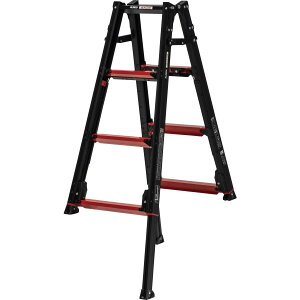 ★エントリーP10★10/24-27限定! アルインコ(ALINCO) 上部伸縮脚式兼用脚立ガウディ 約120cm GUD120X