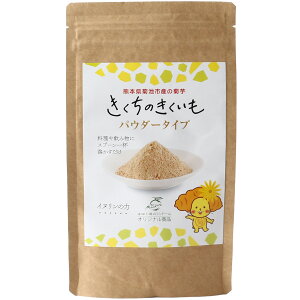 ★エントリーP10★10/24-27限定! 七城町特産品センター きくちのきくいも 菊芋パウダー 50g 道の駅 七城町メロンドーム 熊本県 菊池 菊芋 粉 簡単 手軽 美味しい イヌリン