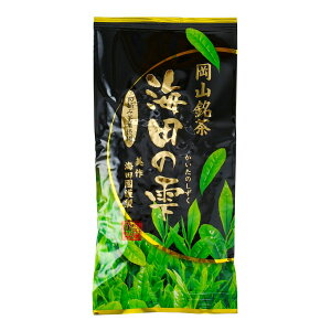 海田園黒坂製茶 岡山銘茶 海田の雫 100g お茶 煎茶 緑茶 ティーバッグ 新芽 ブレンド 老舗 岡山県 美作 海田グリーン