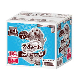 コーナンオリジナル LIFELEX 【デオシート】ウルトラパック ワイド 108枚／モレを軽減 小型犬のオシッコ5〜3回分（約150cc）吸収 ライフレックス コーナン