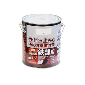 ★エントリーP10★10/24-27限定! コーナンオリジナル PROACT 油性高耐久鉄部用 1.6L白/錆止め サビドメ 塗料 プロアクト コーナン