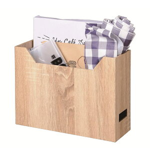 コーナンオリジナル LIFELEX 木目調ファイルボックス COM20180301/おしゃれ 収納 雑貨 ライフレックス コーナン