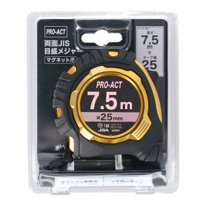 R[iIWi PROACT vANg JISڐW[ 7.5m×e[v25mm S[h /  _ubN@\ CG[e[v R[i