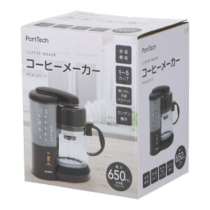 9/25ʌN[| R[iIWi PortTech |[gebN R[q[[J[ PCA-501(T) / zbgR[q[ ACXR[q[ ۉ :190mm×s155mm×245mm R[i