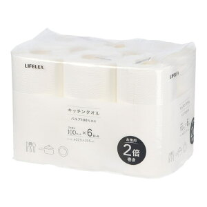 ��10%OFF�N�[�|���I5/9 20:00-5/16 1:59�� �R�[�i���I���W�i�� LIFELEX ���C�t���b�N�X �L�b�`���^�I���{����×6���[�� 225215-100S-6R / �p���v100%�g�p 100�J�b�g×6���[��