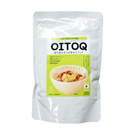 【フジメン】保存食【OITOQ】彩り豆とさつま芋のリゾット 300g / グルメ 国産 非常食 備蓄 長期保存 常温 無添加 手軽 便利 防災 備え