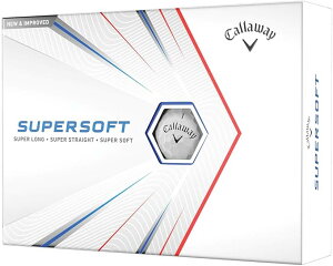 12/1N[|I Callaway Supersoft Golf Balls 2021 / St{[ St {[ X[p[\tg nCubhJo[