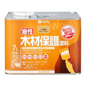 カンペハピオ 油性木材保護塗料 7L とうめい / 防虫 防腐 防藻 UVカット 耐久性