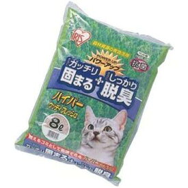 【まとめ買い】 アイリス 猫砂 がっちり固まる・しっかり消臭 ハイパーウッディフレッシュ 8L×3個セット ケース販売