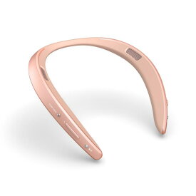 ★エントリーP10！12/4 20:00-12/11 1:59★ シャープ SHARP AQUOS サウンドパートナー ウェアラブルネックスピーカー AN-SS2-P ローズゴールド / ワイヤレス テレビ 軽量 Bluetooth アクオス ネックスピーカー ピンク ヘッドホン イヤホン 首掛け an-ss2-p