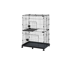 アイリスオーヤマ ペットケージ PEC-902V / ペットケージ 猫 猫用 ネコ ねこ ケージ 2段 キャットケージ ペットケージ 多段 キャスター付き 室内 檻 おり カゴ かご 籠 PEC-902V PEC-902V PEC-902V ライトナチュラル アッシュグレー ウォールナット 4967576632799