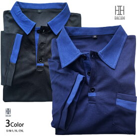 ポロシャツ メンズ 半袖 メンズ tシャツ ゴルフウェア メンズポロシャツ 半袖ポロ 無地 ポケット カラー配色 ゴルフウェア 大きいサイズ アメカジ おしゃれ スポーツ サマー 夏 夏服