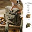 ショルダーバッグ メンズ レディース プリント入り ミニショルダー 斜めがけ ポーチ ミリタリー系 M-209 Cipher Machine Bag 綿 キャンバス プレゼント ギフト