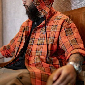 チェックシャツ シャツジャケット シャツ メンズ 長袖 フード付き チェック柄 おしゃれ 大きいサイズ ライトアウター オーバーサイズ 重ね着 綿 100 パーカー