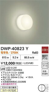 yr[TzDAIKO d@ DWP-40823Y  LED 9.2W dF^2700K hJEh`VtEǕtpJo[lW Ή\(v݌ɊmF)