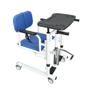 【レビュー特典あり】多機能介助チェア 油圧式 180度開閉 高さ調整可 クッション付き ステンレス鋼 移乗リフト 介助椅子 昇降 介護 介助 看護 移乗 車いす 車イス 移動 食事 読書 トイレ 排泄