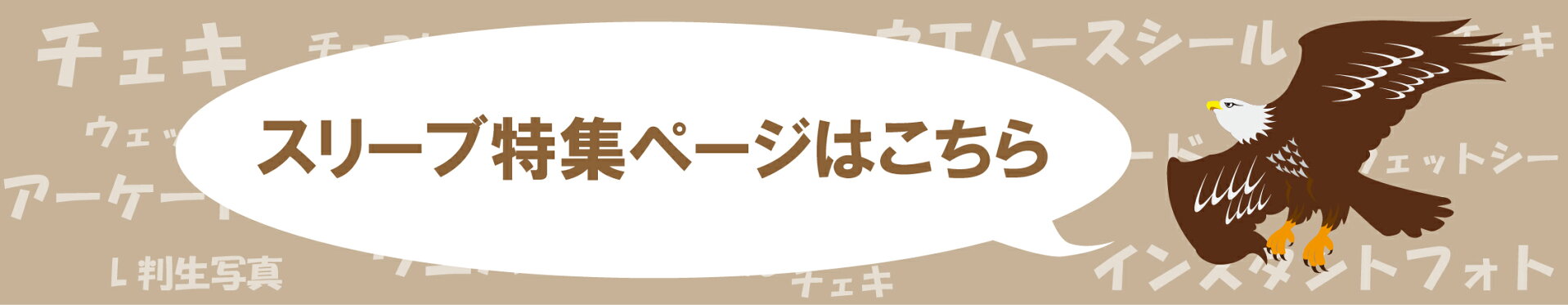 スリーブ特集ページ