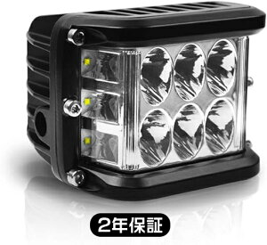 led��Ɠ� ���[�N���C�g 3�ʔ��� 45W 5600LM 12v 24v 180°�L�p �u1����v �R���p�N�g IP67�h�� �⏕�� �g���b�N �I�t���[�h �t�H�O�����v �D�� ��ƎԑΉ� led���C�g DC 8V�]60V PL�ی� 2�N�ۏ� HIKARI