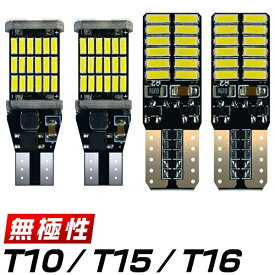 ルーミー M900A M910A ナンバー灯 T10 無極性 led ライセンスランプ ホワイト 360°超爆光 ledバルブ 2個 2面発光 チップ24枚搭載 ゆうパケット送料無料