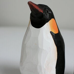 木彫りペンギン 手彫り木製ペンギン3体セット|天然木×温もりある彩色|かわいい動物オブジェ|車内・玄関・癒しのインテリアに 手作り 天然椴木 置物 ナチュラル雑貨 ギフト 癒しグッズ