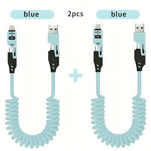 2{Zbg 4-in-1 ԗpXvO[hNCbN`[WP[u ^CvC/USB C^CvCUSBXvOP[u PDP[u ő65W iPhoneV[Yi[dp TXbvgbvAndr