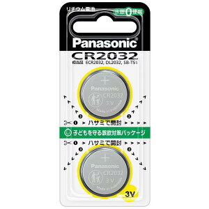 pi\jbN PanasonicRC``Edr CR2032 2 CR-2032/2PEԕisRC^`EdrA2łB