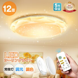 【数量限定タイムセール】【五年保証】リビング 照明 LED シーリングライト 12畳 10畳 8畳 45w 5600lm 調光 調色 おしゃれ 薄型 常夜灯 省エネ シーリング ledライト 寝室 led照明 部屋 電気 長寿命 照明器具 ダイニング 天井 明るい 蛍光灯より 節電 タイマー