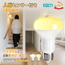 【衝撃75%OFF★更にP2倍】新作 センサー付きLED電球 60W形 E26 口金 天井照明 照明 人感センサー ライト おしゃれ 小型 コンセント led電球 電球色 センサーライト 蛍光灯 キッチン 洋室 和室 玄関 倉庫 脱衣所 洗面所 台所 物置 廊下 通路 階段 北欧 自動点灯