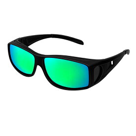 オーバーサングラス メガネの上からサングラス メンズ レディース 偏光 運転 夜間 レディース 偏光サングラス UVカット おしゃれ シンプル 曇りにくい 可愛い uvサングラス ドライブ ゴルフ 釣り スポーツ ファッション UV400 眼鏡の上から