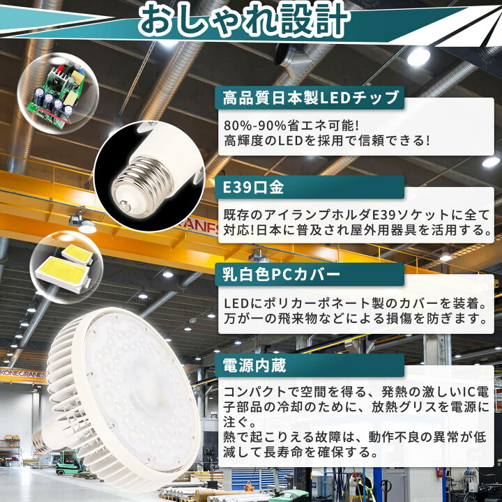 楽天市場】2個セット [インボイス領収書対応] 電球形蛍光灯 投光器用 