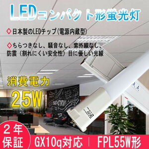 FPL55w` FHP45` ledRpNgu cCu FPL55EX-N F d25W 4000lm Px ȃGl 50000H GY10qSΉ^ 106{