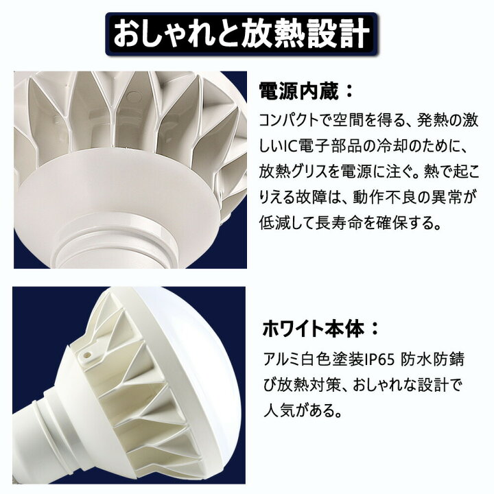 楽天市場】ledビーム電球 e39 led電球 50w 10000lm 作業用 led電球 昼 