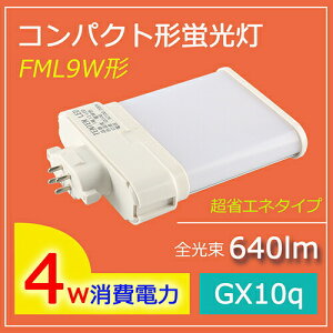 RpNg`u cCu 9` dF 4{ʃubW FML9EX LED Ɩ LEDu RpNg` d4W FML9EX-L LED^Cv GX10Q FML9W cCuƖ ֗p RpNg`u