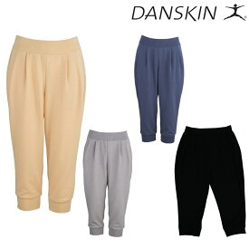 【店内商品3点以上でさらに3％OFFクーポン配布中】【店頭展示品】ダンスキン DANSKIN Feel Pants クロップ ドライアウトマキシモダール裏毛 DA67139