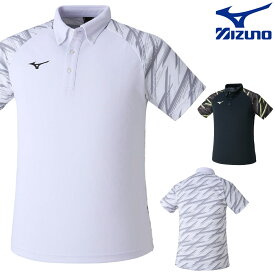 【店内商品3点以上でさらに3％OFFクーポン配布中】ミズノ MIZUNO ポロシャツ Pre-Futureグラフィック ユニセックス スポーツウェア アパレル 2022年春夏限定企画モデル N2JC2055