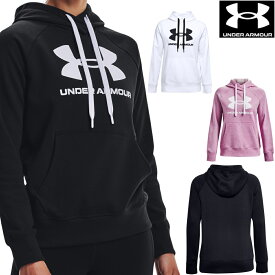 【店内商品3点以上でさらに3％OFFクーポン配布中】アンダーアーマー UNDER ARMOUR UAライバルフリース フーディー ロゴ パーカー レディース 女性 トレーニング スポーツアパレル U1356318