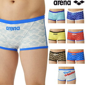 【予約5月2日頃出荷予定】アリーナ ARENA 競泳水着 メンズ 練習用 トレーニングスパッツ ショートレッグ タフスキンT2E 競泳練習水着 2024年秋冬先行モデル team arena AS4FWM01M