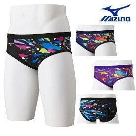 【店内商品3点以上でさらに3％OFFクーポン配布中】ミズノ MIZUNO 競泳水着 メンズ 練習用 エクサースーツ スーパーショート EXER SUITS U-Fit 競泳練習水着 2024年春夏モデル N2MBB083