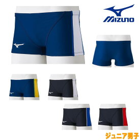 【店内商品3点以上でさらに3％OFFクーポン配布中】ミズノ MIZUNO 競泳水着 ジュニア男子 練習用 エクサースーツ ショートスパッツ EXER SUITS U-Fit 競泳練習水着 2024年春夏モデル N2MBB460