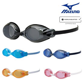【店内商品3点以上でさらに3％OFFクーポン配布中】ミズノ MIZUNO 水泳 ジュニアレーシングゴーグル クリアレンズ クッション付き WA承認モデル fina承認 競泳 2024年春夏モデル N3JFB751