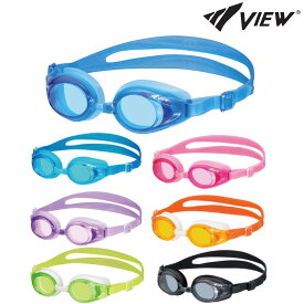 【店内商品3点以上でさらに3％OFFクーポン配布中】VIEW ビュー スイミングゴーグル 水泳 クッション付き ジュニア用 クリアレンズ V710J