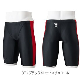 【店内商品3点以上でさらに3％OFFクーポン配布中】ミズノ MIZUNO 競泳水着 メンズ WA承認モデル ハーフスパッツ STREAM ACE ストリームフィットA N2MB1024 fina マーク あり