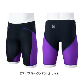【店内商品3点以上でさらに3％OFFクーポン配布中】ミズノ MIZUNO 競泳水着 メンズ WA承認モデル GX・SONIC LITE ハーフスパッツ 2025年春夏モデル N2MBC011 fina マーク あり