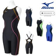 ミズノ MIZUNO 競泳水着 レディース WA承認モデル ST Lala ハーフスーツ(マスターズバック) N2MGB245 fin…