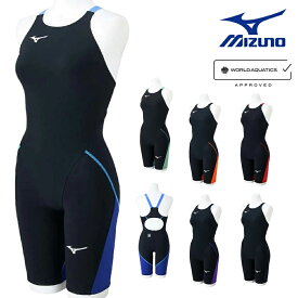 【店内商品3点以上でさらに3％OFFクーポン配布中】ミズノ MIZUNO 競泳水着 レディース WA承認モデル GX・SONIC LITE ハーフスーツ オールインワン 2025年春夏モデル N2MGC211 fina マーク あり