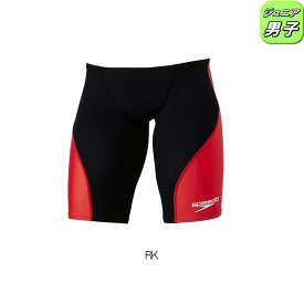 【店内商品3点以上でさらに3％OFFクーポン配布中】スピード SPEEDO 競泳水着 ジュニア男子 WA承認モデル プロハイブリッド2ジャマー LZR CORDURA2 SCB62201F fina マーク あり