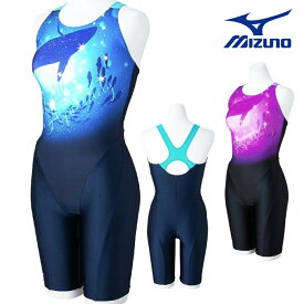 【店内商品3点以上でさらに3％OFFクーポン配布中】ミズノ MIZUNO フィットネス水着 レディース STROKE ONEオールインワン パッド付き 2025年春夏モデル N2JGC804