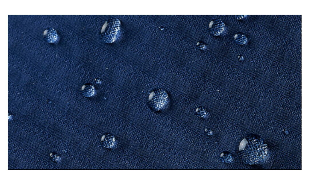 GX SONIC ROYALの、優れた撥水性と軽量性を実現している素材「SONIC LIGHT RIBTEX UW-0」