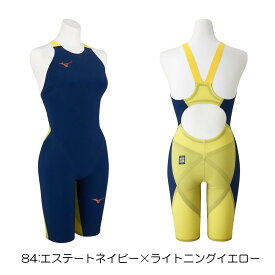 ミズノ 競泳水着 レディース GX SONIC ROYAL PW WA承認モデル ハーフスーツ 布帛素材 競泳全種目 短距離〜中・長距離 選手向き fina マーク あり N2MGD201